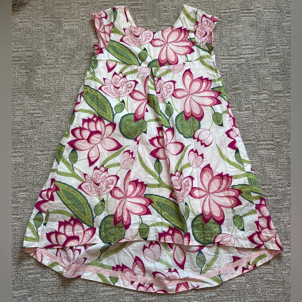 Tea Collection Lotus High-Low Flowy Dress